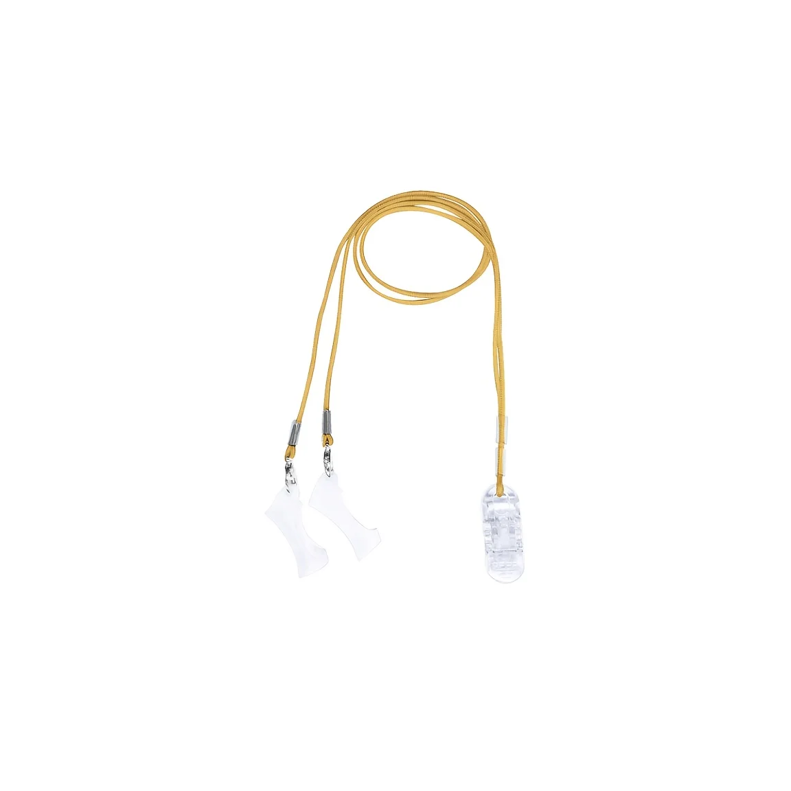 زوجان من حافظات السيليكون المساعدة للسمع BTE مع تص...