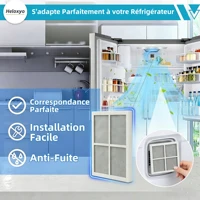 Filtre à air pour réfrigérateur compatible Pure and Fresh pour réfrigérateur LG avec LT120F Elite 469918 Purificateur d'air pour réfrigérateur 5
