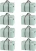 8 Pack Moving Bags, Heavy Duty, Moving Boxes Alternative, Packing Storage Supplies for Dorm Room Essentials with Zipper for Clot 1