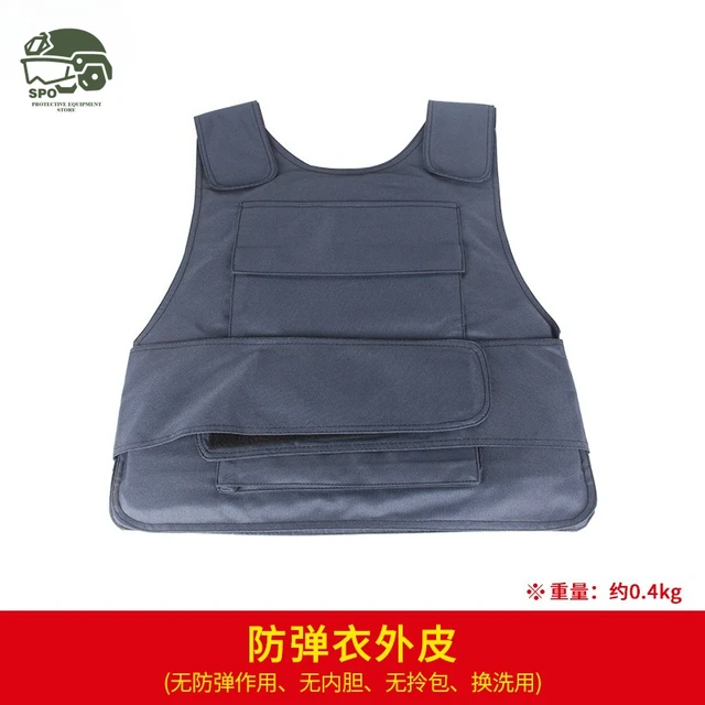 Spo Tactical Ballistic Vest NIJIIIA 3A PE Body Armor Concealable Armor Bulletproof Protection Sleeveless Bulletproof T-Shirt 3