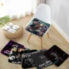 Hip Hop Rapper Anuel AA European Stool Pad Patio Home Kitchen Office Chair Seat Cushion Pads Sofa Seat 40x40cm Chair Mat Pad 1