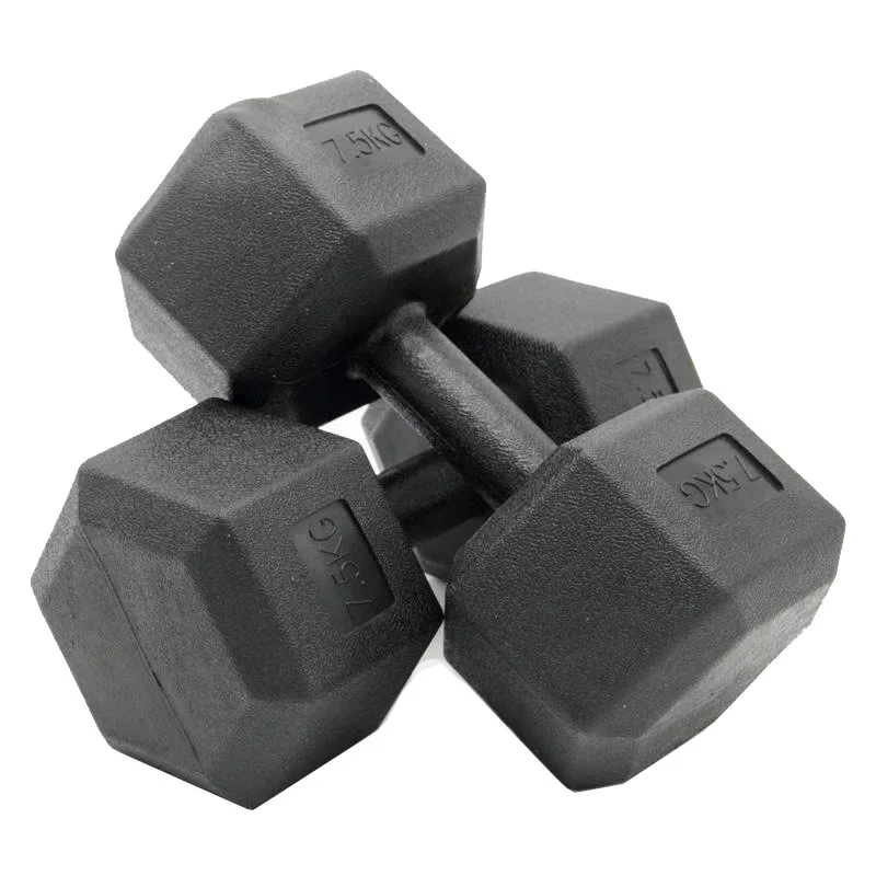 Hexagonal Dumbbell Fitness Equipment Sport Dumbbells 5kg Dumbbells