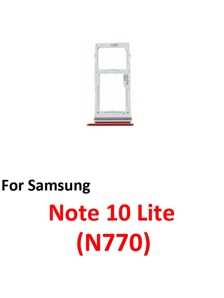 Universal SIM Card Tray Holder for Smartphones - Micro SD Chip Slot Housing