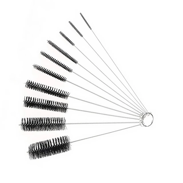 Kávéfőző Cső Kefe Tisztító Nylon Iváshoz Szalma Háztartási Csésze Palack Súroló