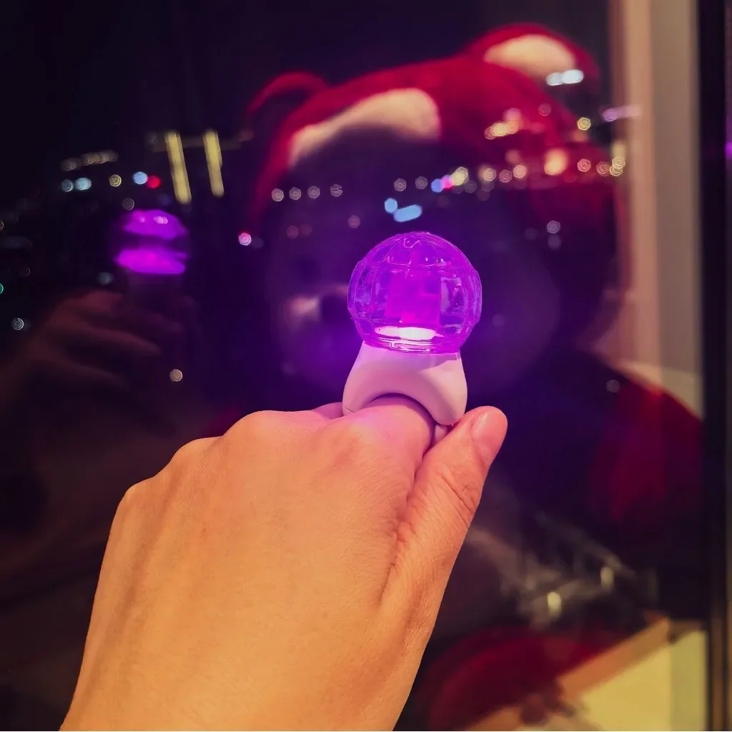 Kpop Idol Gidle Mini Light Ring (G)I-DLE Color Changing Lamp Rings NEVERLAND Gift