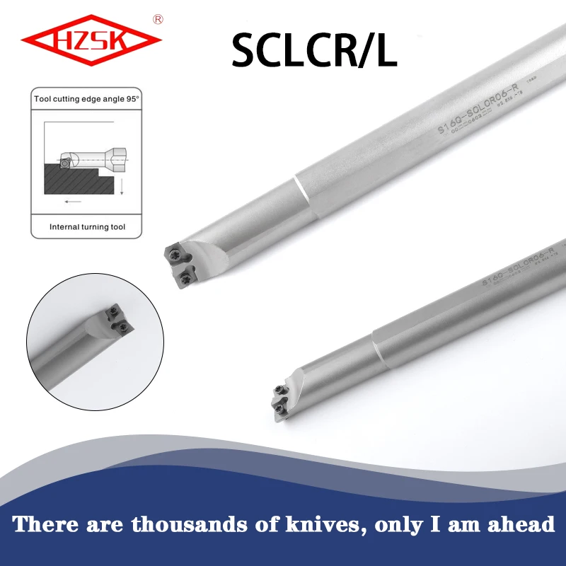 

HZSK S10K-SCLCR06 S12M-SCLCR06 Turning Tool Alloy Steel High Quality Lathe For Metal Tools Holder Cutter Bar CNC Lathe