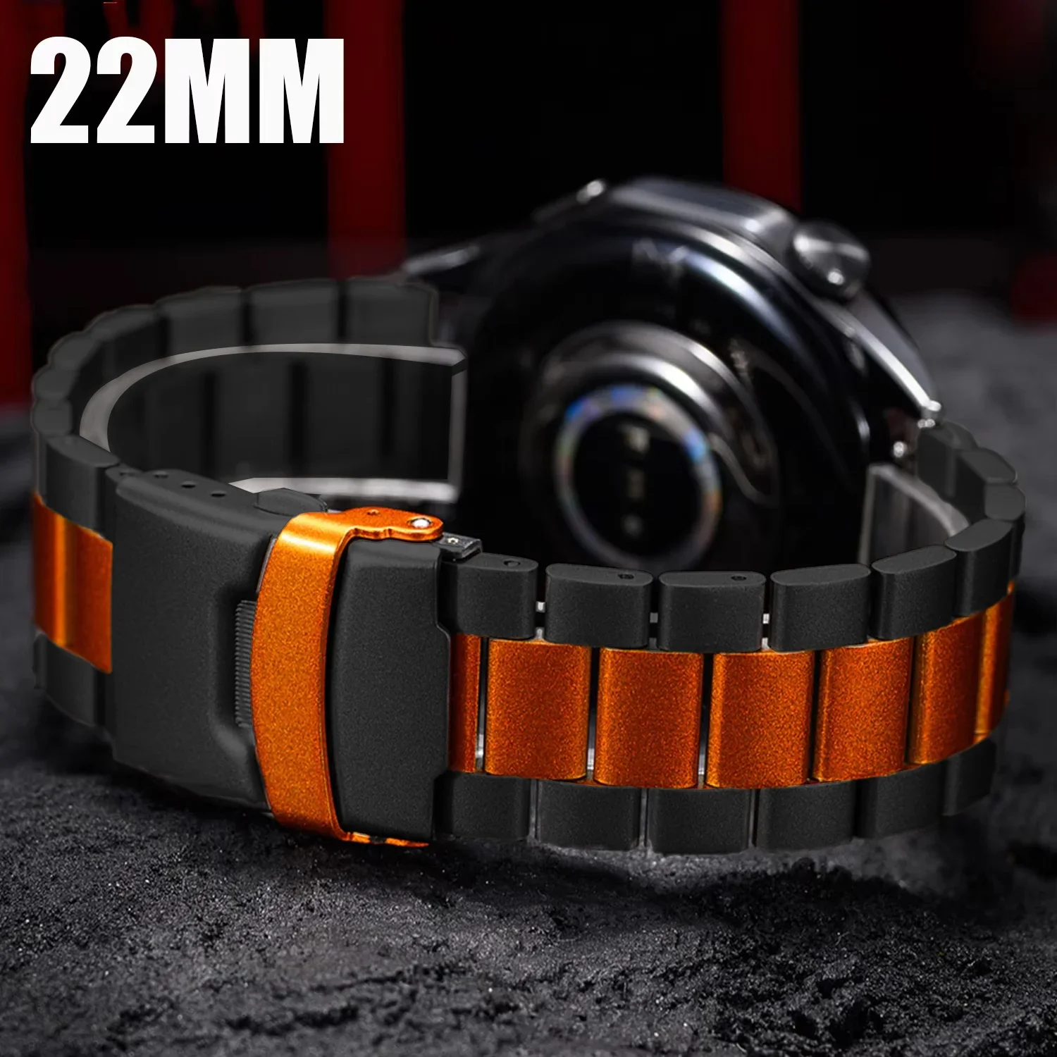 Luxury Stainless Steel Watch Bracelet Strap