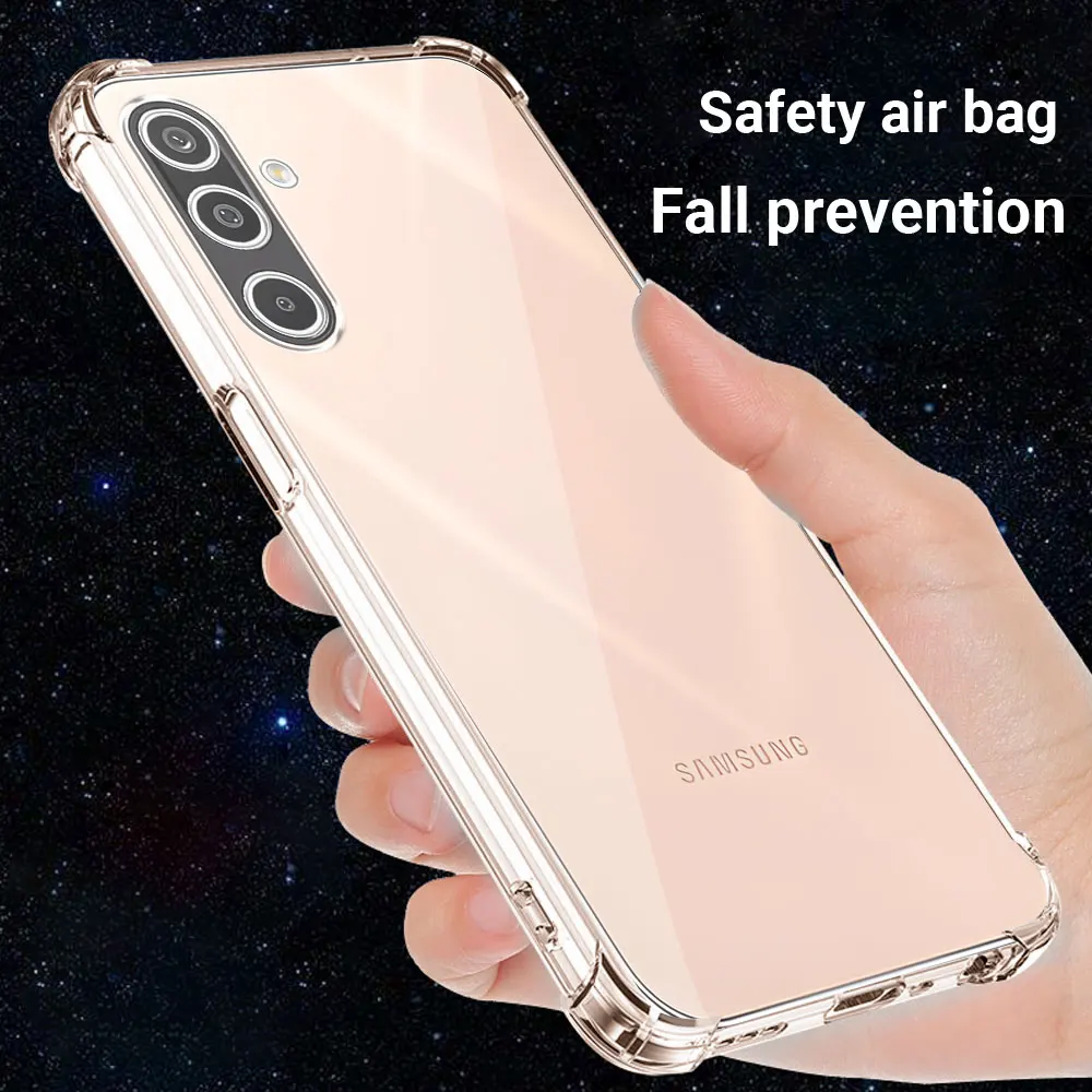 Clear Silicone Soft Phone Case | Shockproof Transparent Protective Cover