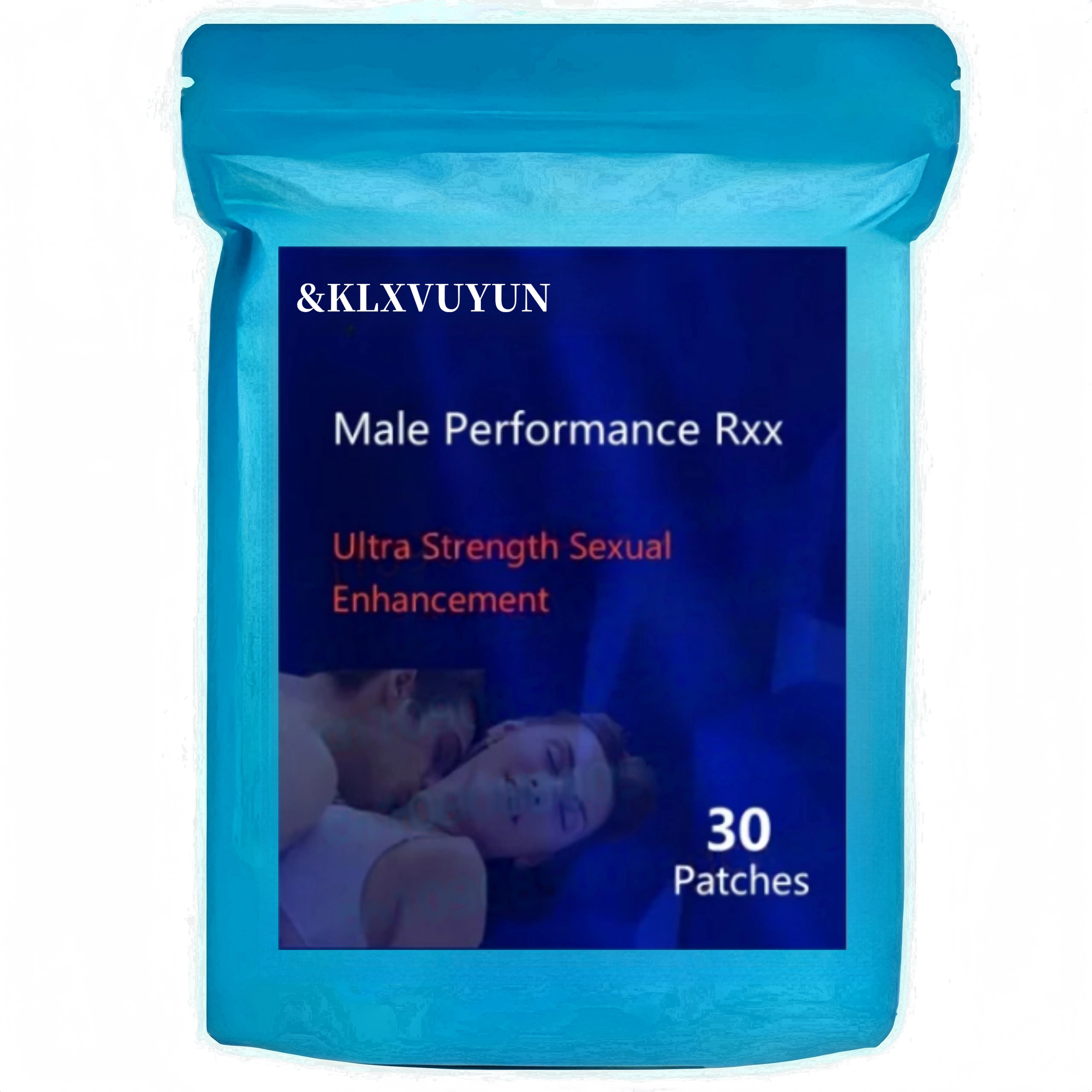 Male Enhancement Patch - High Potency Booster, w/Horny Goat Weed, Shilajit, Saw Palmetto