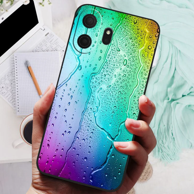 TCL NxtPaper70 Pro Cartoon Silicone Back Cover - Soft Bumper Coque