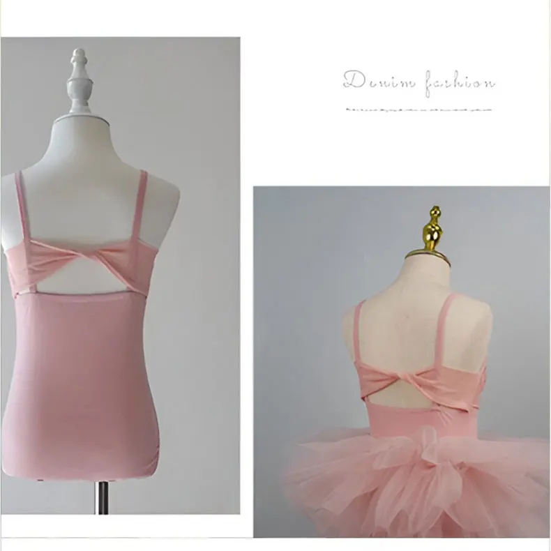 Tanzkostüme für Kinder, Trainingsanzüge, kurzärmelige Sommer-Gymnastikoutfits für Mädchen, Ballettröcke, chinesische Tanzkostüme – Detail 13