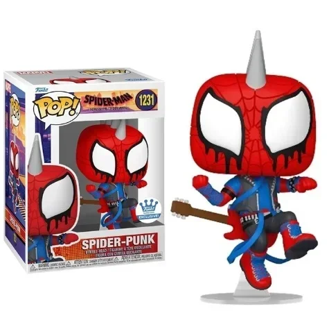 thumbnail image 5 of Funko Pop Spider-punk 1231# 1223# Spider-man 2009# 1267# Six Arm Spider-man 313# PVC Modelo Juguetes para niños Regalo de cumpleaños, 5 of 5