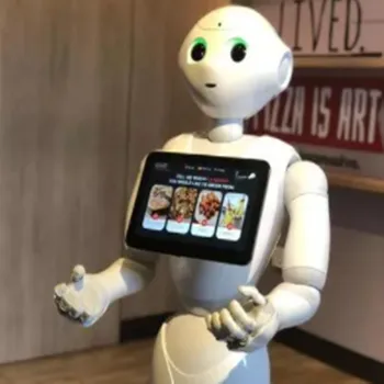 Robot di servizio di alta qualità Robot per la consegna di cibo Cameriere per robot ospedaliero dell'hotel, ristorante, caffetteria