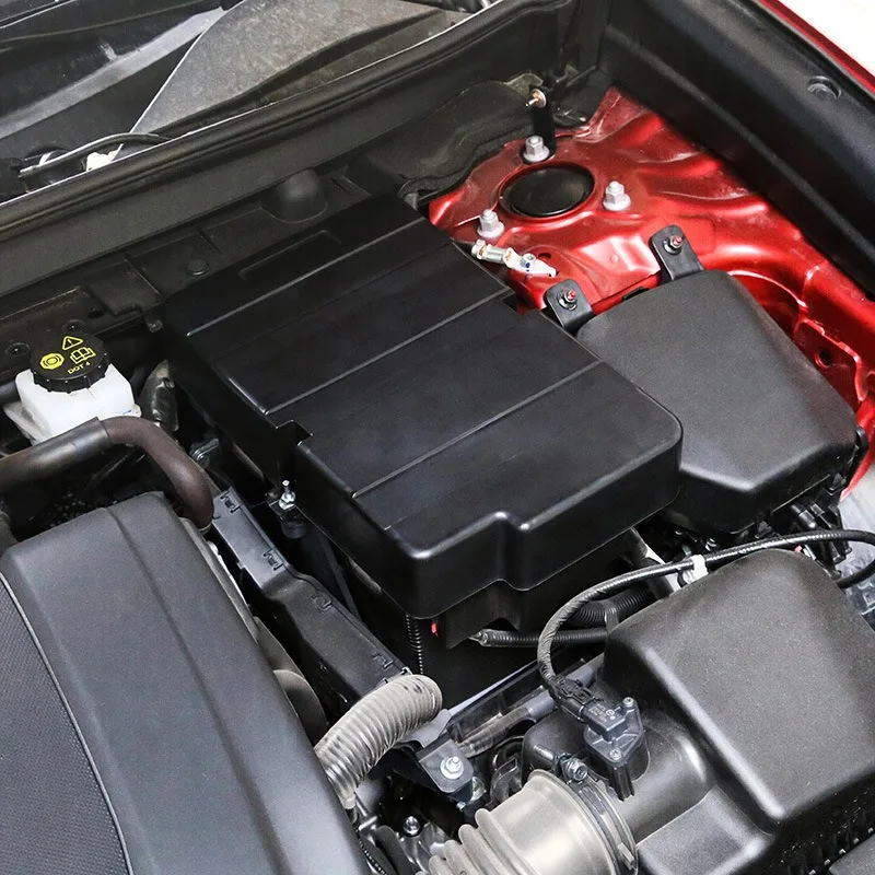 

For Mazda 3 Axela 2020 CX-30 Engine Battery Protective Cover Case ABS Dustproof Protector Car Interior Accessories