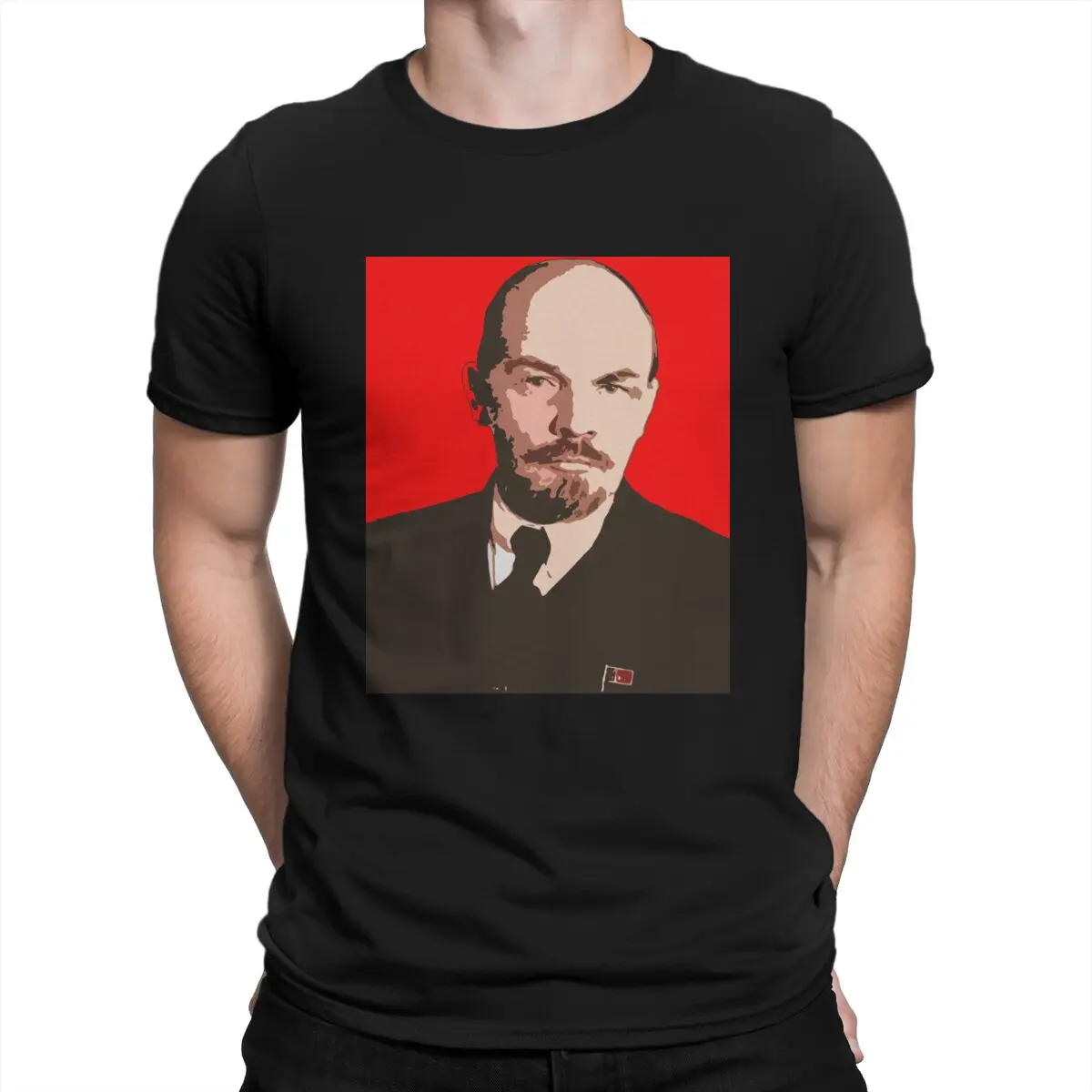 

Футболка мужская с круглым вырезом, из чистого хлопка