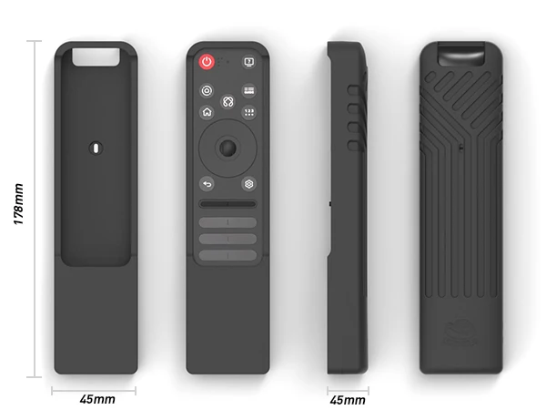 SIKAI Silikonhülle für LG MR25GA Magic Remote, kompatibel mit 2025, LG OLED Smart TV AI-C5/B5/G5/M5-Serie Fernbedienung MR25GA Hülle – Detail 7