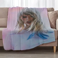 T-Taylor SwiftS Large Blanket Throw Hairy Blankets for Bed Blanket 150cm X 200cm Knitted Plaid Luxury Blankets & Throws Knee Nap 1