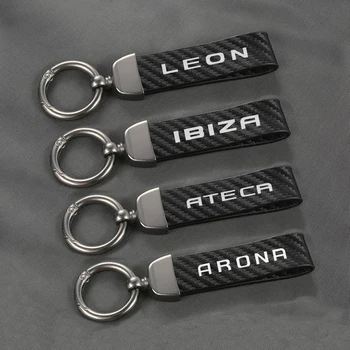 Auto Portachiavi In Pelle PU Accessori Auto Per Seat Leon Ibiza Ateca Arona Cordoba Toledo Altea Alhambra Arosa Exeo Mii Tarraco