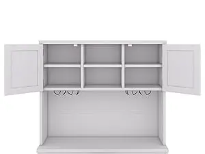 OPULHAUS 72" Farmhosue Bar Cabinet