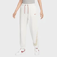 Nike officiel véritable vêtement de sport femme taille haute cravate pantalon de sport HV8463-133 1