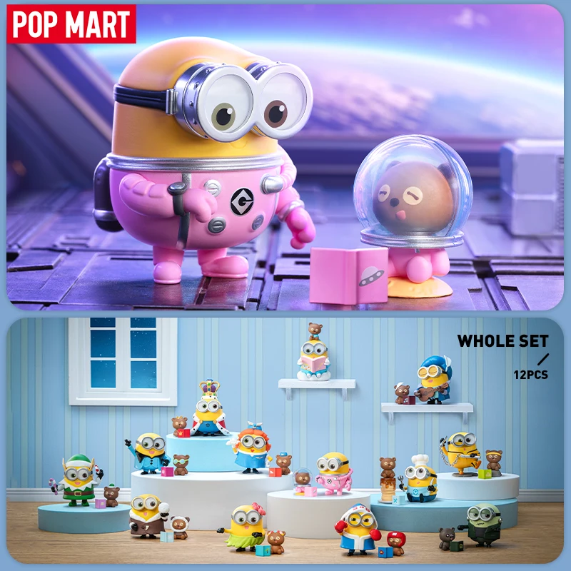 POP MART Minions Bedtime Stories by Bob and Tim Series Figures 1PC