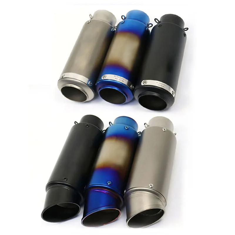 51Mm/60Mm Per Yamaha R6 Fz6 Z900 Moto Scarico Fuga Moto Con Db Killer In Acciaio Inox