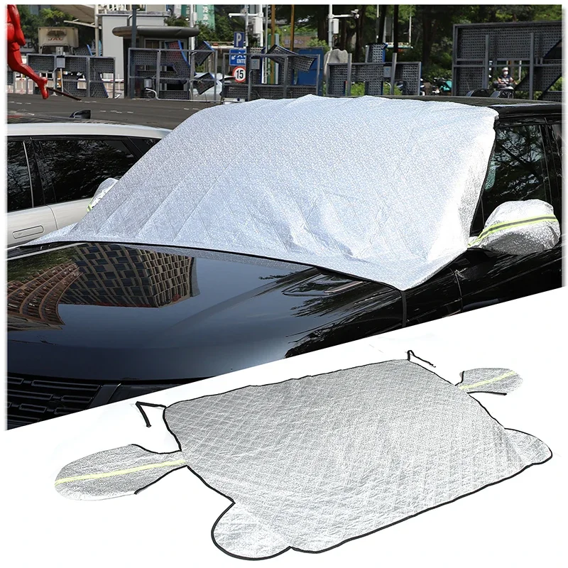 

For Land Rover Range Rover Sport 2023 Cotton Velvet Car Windshield Snow Anti Frost Cover Winter Ice Snow Shield Car Accessories