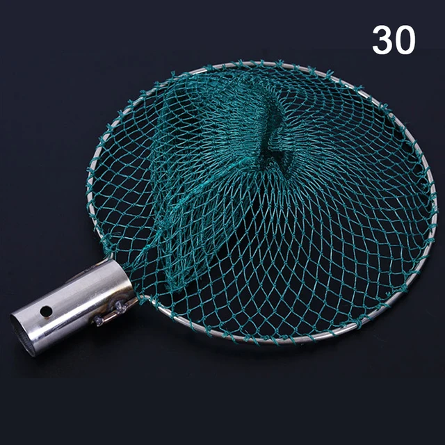 Dense Fishing Mesh Net Head Fishing Tackle Copying Net Head for Freshwater Saltwater Without Handle 3