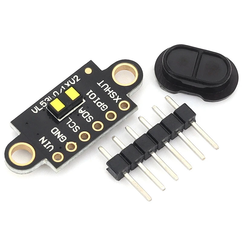 1/5/10Pcs VL53L1X 레이저 거리 측정 센서 TOF 모듈 4미터 거리 측정 3V-5V 아두이노용