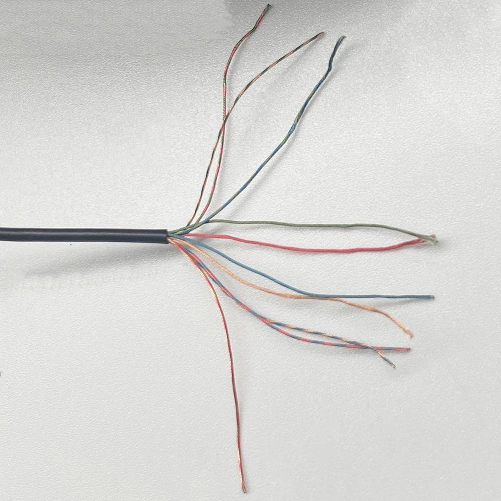 Cabo Esmaltado Macio Fio de Cobre Multi-core Superfino Linha de Conexão Interna Dedicada Oxímetro de 10 Núcleos