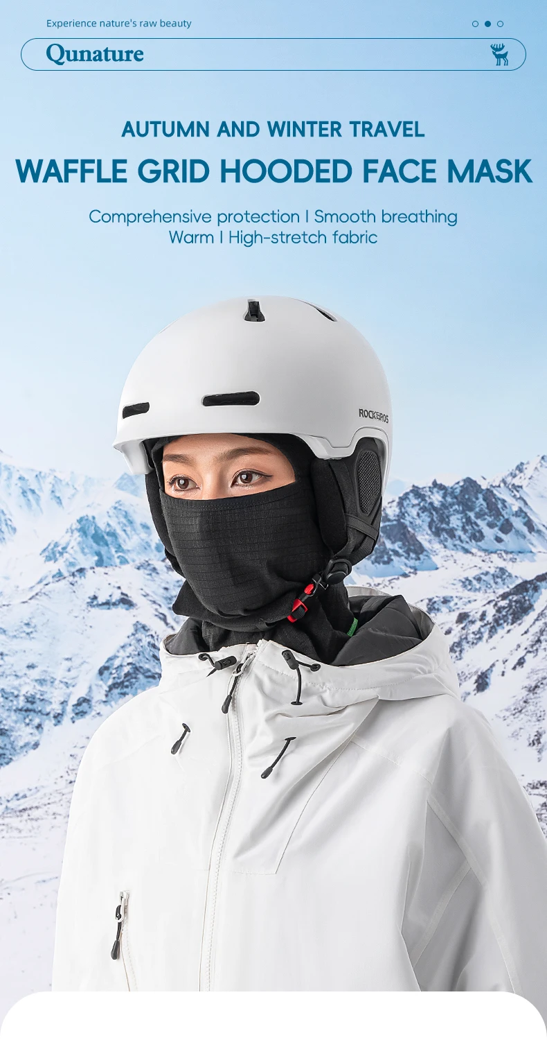 windproof balaclava front view