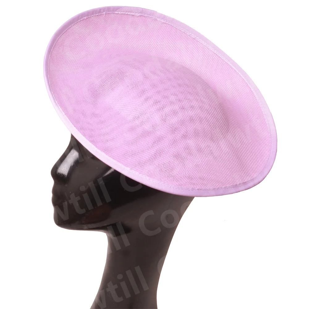 30CM Fascinator Basis Machen Für Frauen Hochzeit Fascinator Hut DIY Haar Zubehör Damen Derby Kopfschmuck Braut Mode Kappen – Detail 19
