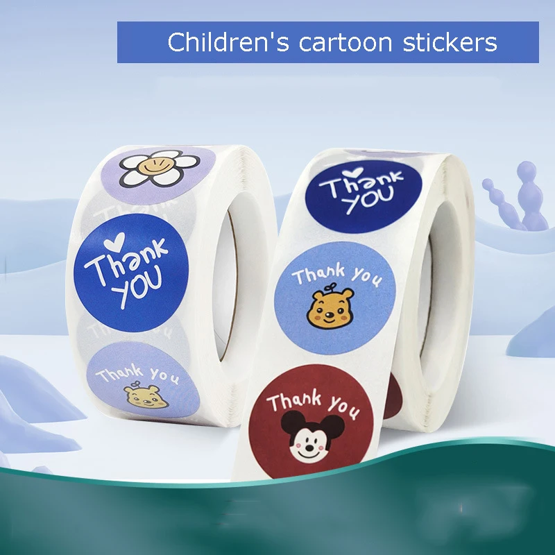 

500Pcs/Wad Animals Cartoon Stickers For Kids Classic Toys Sticker School Teacher Reward Sticker Various Styles Designs Pattern