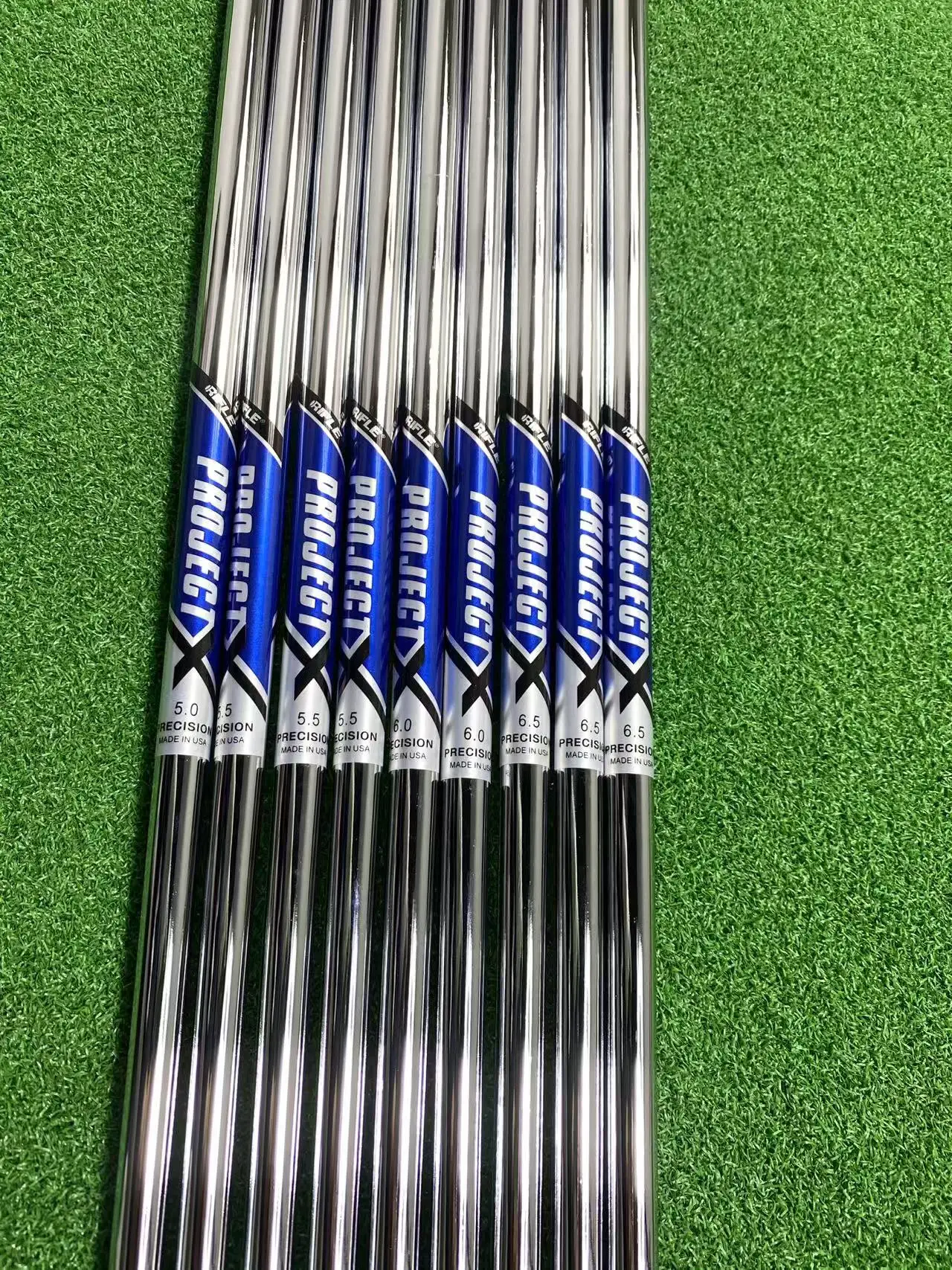 Golf club Golf iron shaft PROJECT X 5.0/5.5/6.0/6.5 Silver steel shaft point 0.370 golf shafts