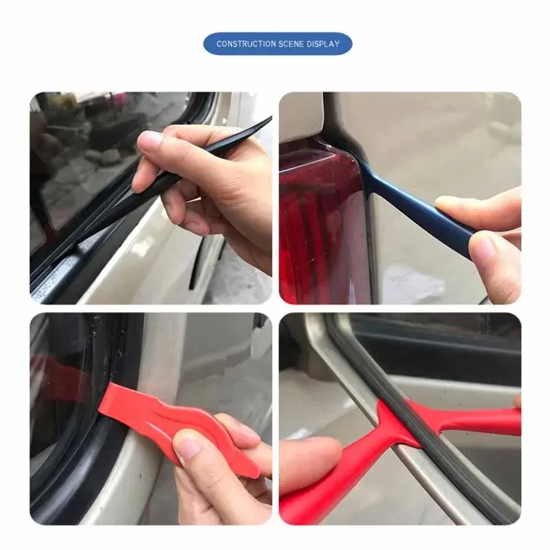 Car Film Trimming Tools Scraper Car Stickers Hardness Wrap Vinyl Tools Micro Squeegee Wrapping Scraper Micro Gasket Squeegee
