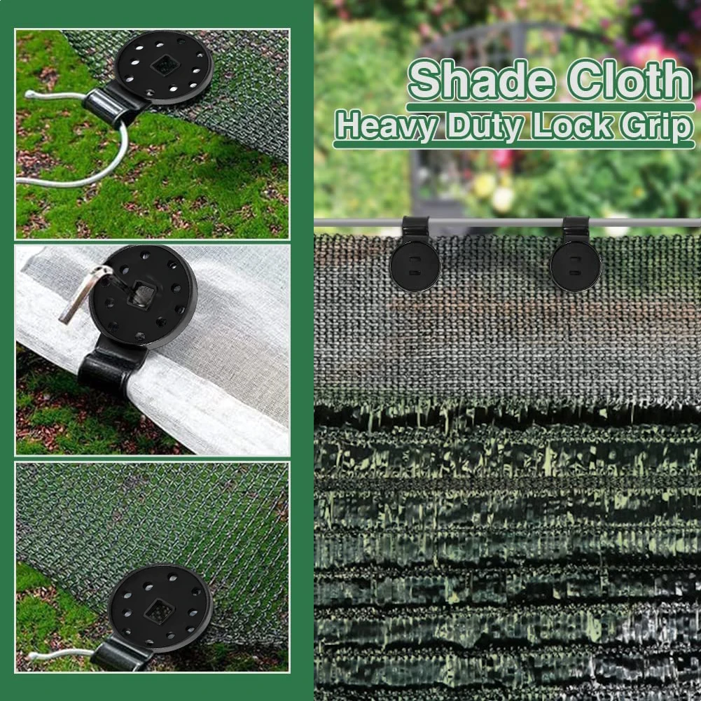 Sonnenschutz-Netz-Clip, Gartengewächshaus-Netz, Schattentuch