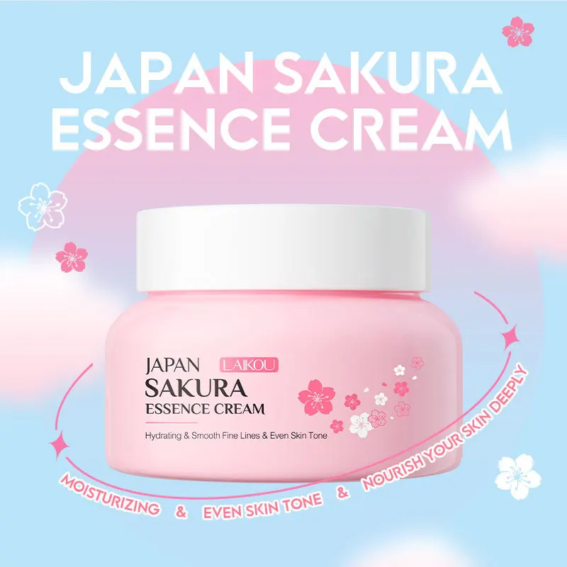 LAIKOU Japan Sakura Essence Cream Cherry Blossom Facial Cream