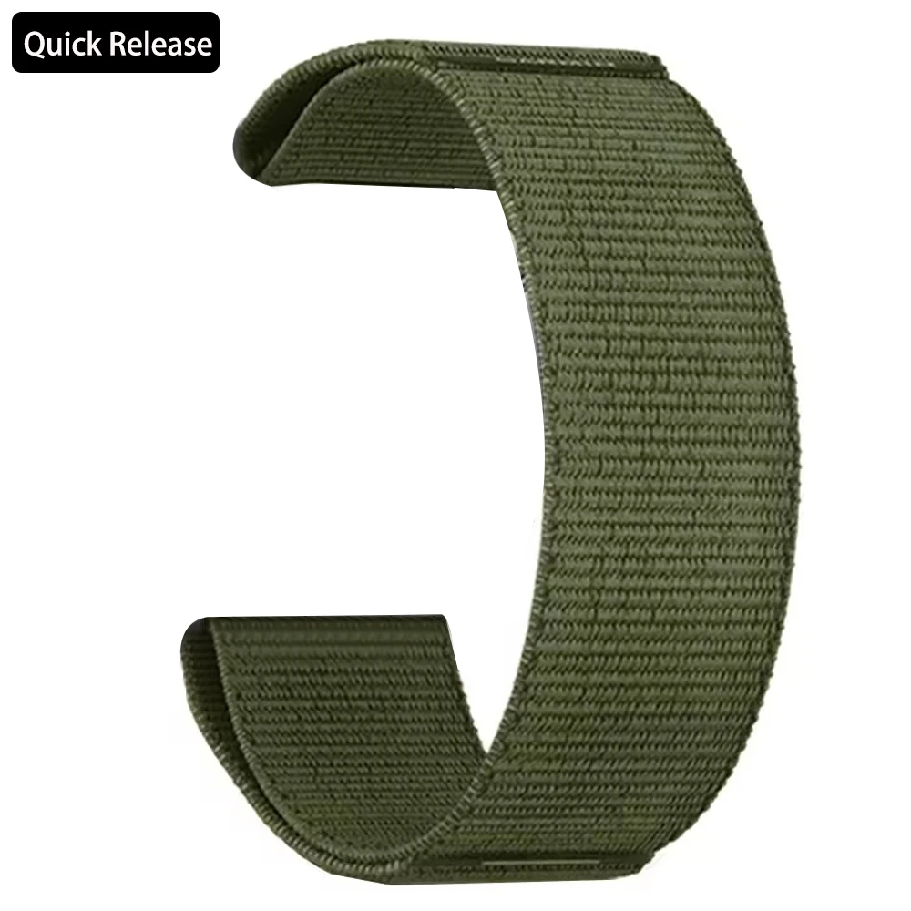 Premium Nylon Quick Adjustable Watch Strap – QuickFit 22mm/26mm
