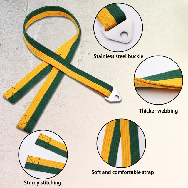 Arm Wrestling Pronation Belt Strap- 79" Durable Non-Slip Strap  for Pronation Forearm Strength Training 3