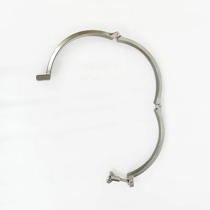 10" (&phi;254mm) OD268mm 304 stainless Steel Three Section Sanitary Tri-Clamp Fitting For Homebrew Beer Distillation