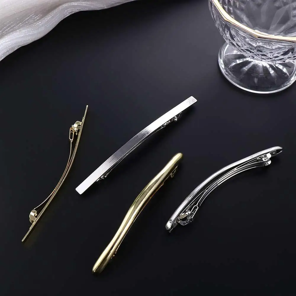 Hair Wear Spring Clip Horizontal Clip Side Clip Women Hair Accessories Korean Style Hair Wear Irregular Simple Hair Clip