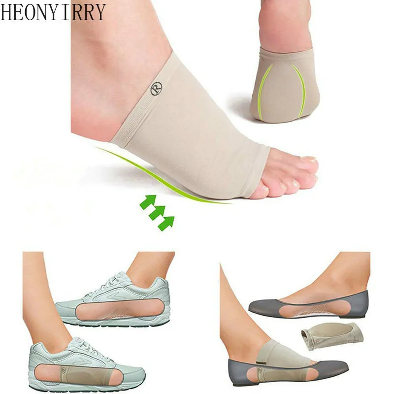 Arch Support Orthotic Plantar Fasciitis Cushion Pad Sleeve Heel Spurs