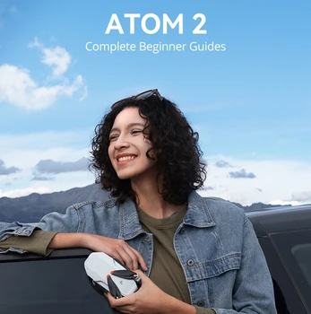 Drone Potensic ATOM 2, video HDR 4K, foto 8K, fotocamera con giunto cardanico a 3 assi, meno 249 g, riprese verticali, 10 km, riprese notturne AI, traccia AI