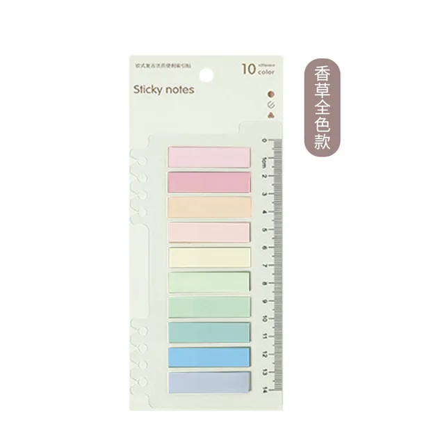 1200 Sheets Index Tabs Reading Notes Annotation Tabs Aesthetic  Classification Pastel Color Markers for Notebooks School - AliExpress