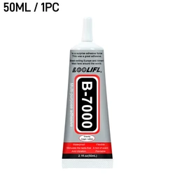 Multi - Purpose Strong Clear Adhesive for Screen Repair, Jewelry, Crafts, and More (B.7000 - 50ML - 1PC)
