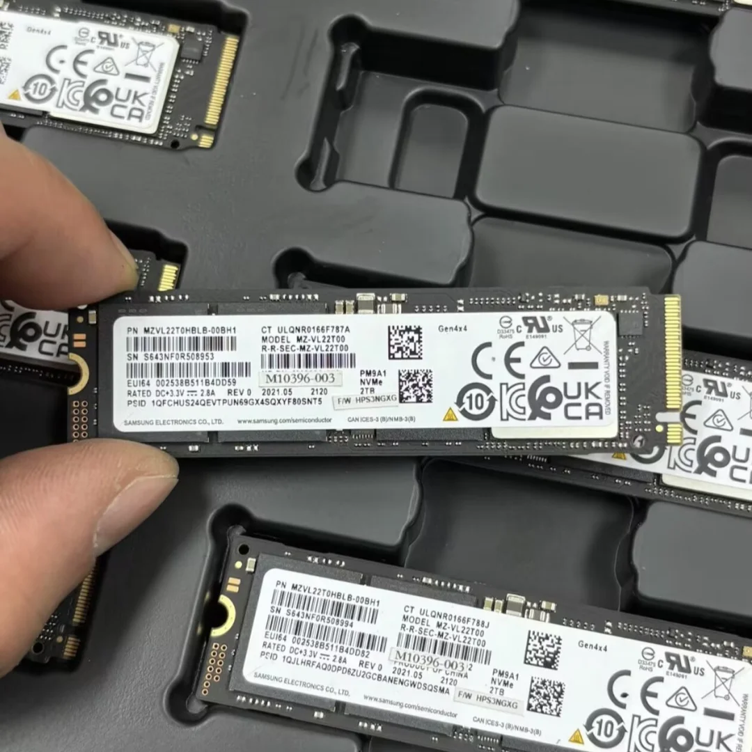 삼성 PM9A1 SSD M.2 2280 NVMe PCIe4.0 내장형 솔리드 스테이트 드라이브 256GB 512GB 1TB 2TB 고속 저장업그레이드