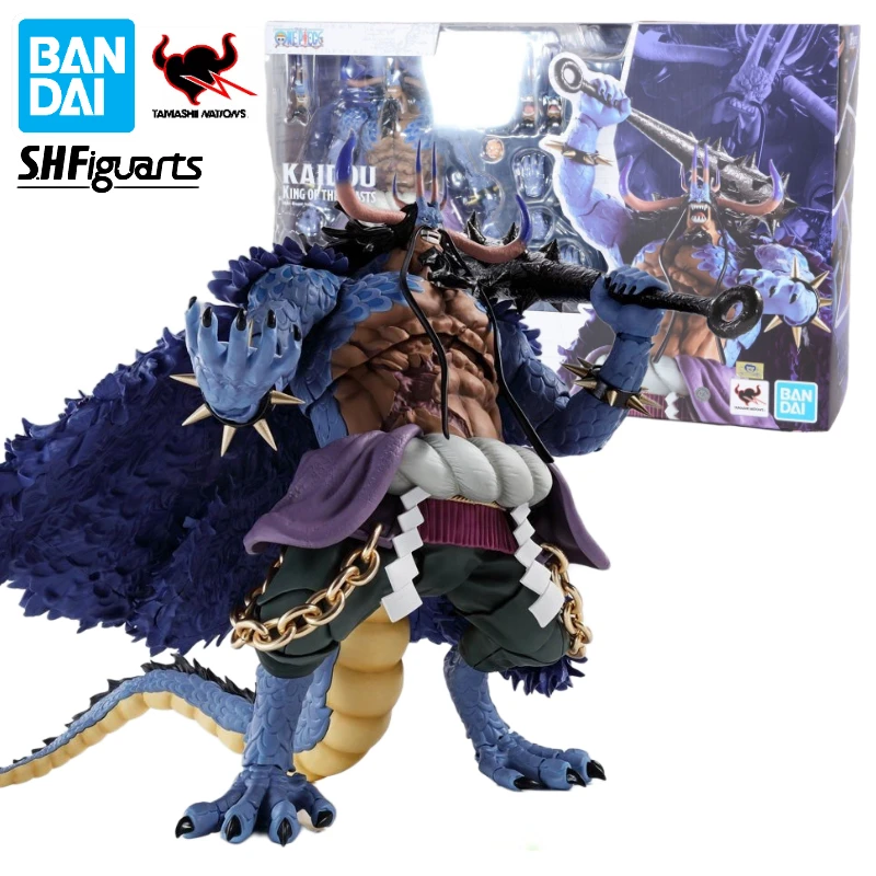 

In Stock 100% Original Bandai S.H.Figuarts SHF One Piece Kaido King of the Beasts (Man Beast Form) Anime Action Figures Toys