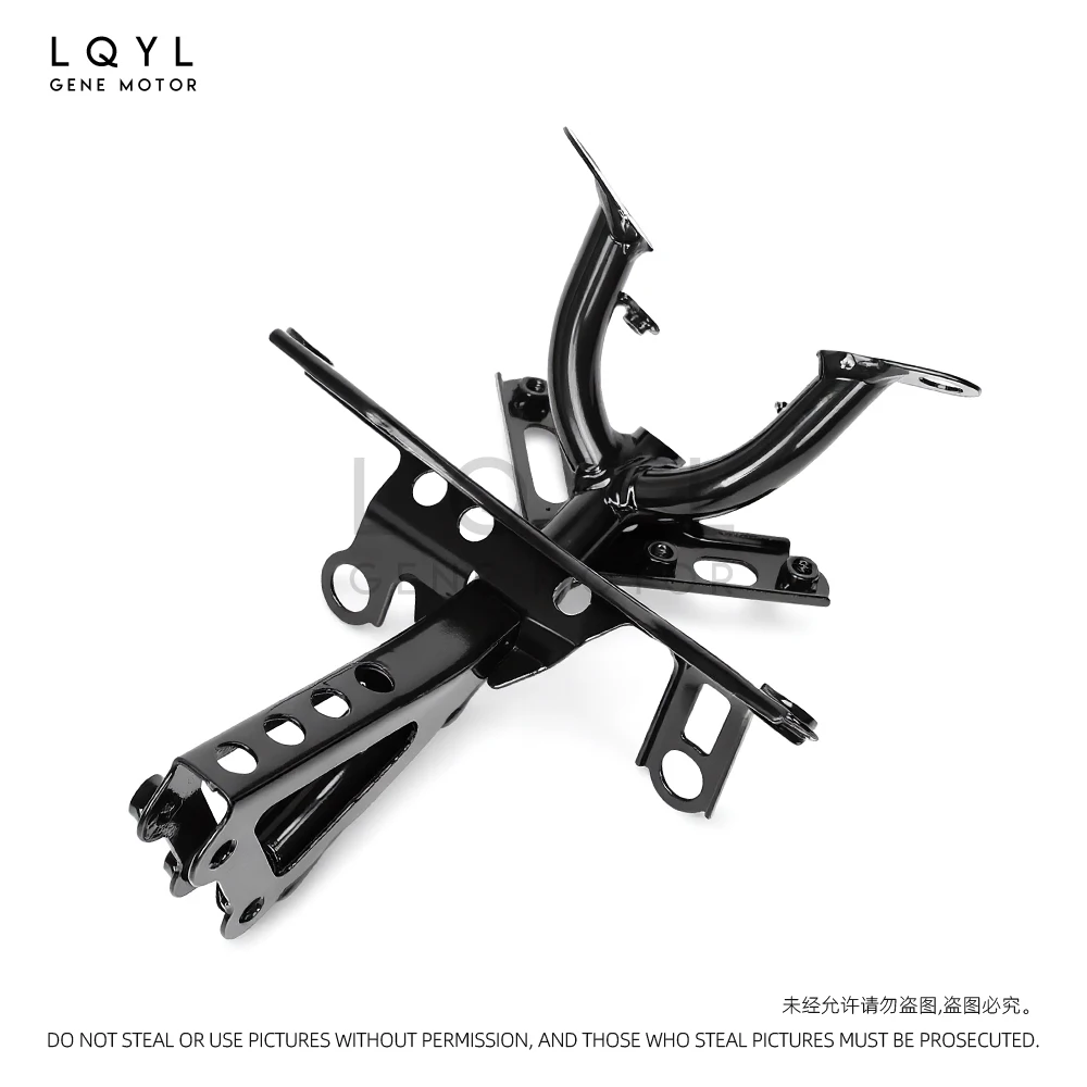 혼다 CBR954RR CBR900RR 2002-2003 CBR 954RR 900RR 2003 2004 용 오토바이 블랙 어퍼 헤드라이트 스테이 페어링 브래킷