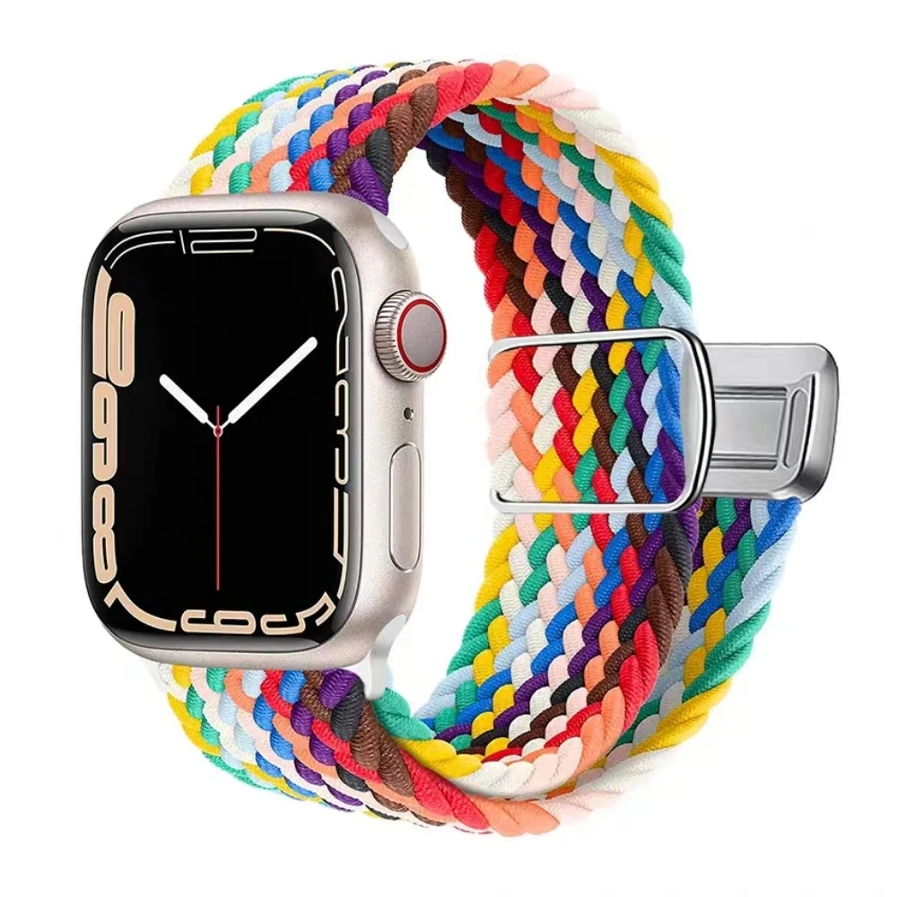 Braided Nylon Bracelet Strap