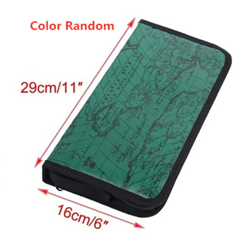 내구성 있는 80 슬리브 게임 액세서리 CD DVD VCD 수집 앨범 디스크 홀더 지갑 정리 가방